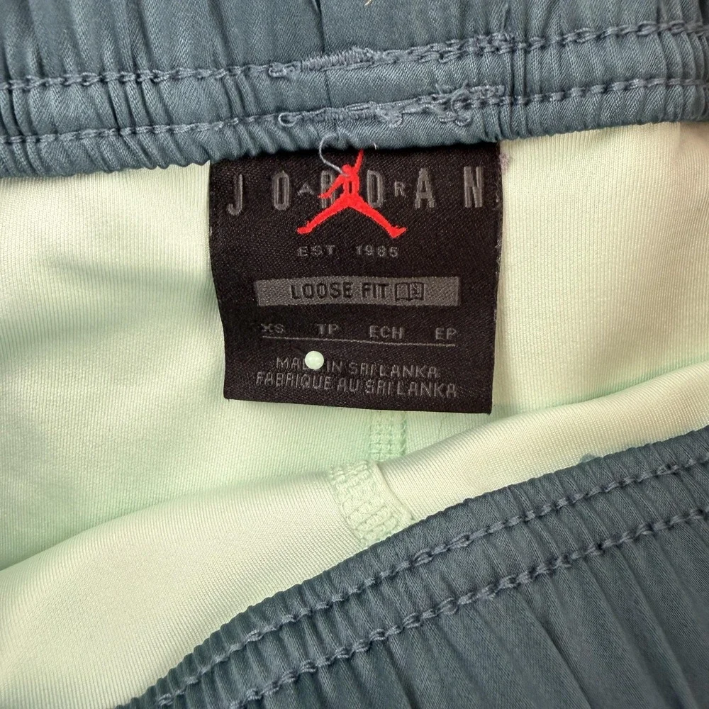 Jordan Flight Skort Womens XS Teal Mint Green‎ Loose Fit Athletic Running Shorts